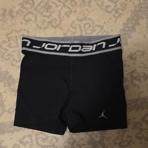 Jordan Kids Black and Gray Shorts